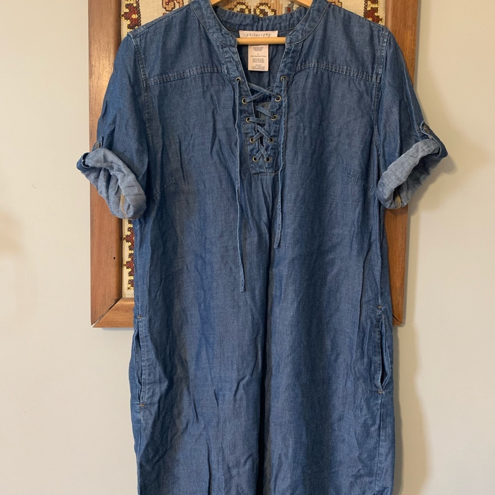 Philosophy republic clothing jean-like dress